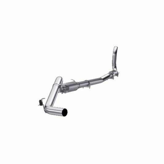 Fits 1989-1993 Dodge W350 4in. Exhaust System; Single Side (4WD) - S6150P - Turbo Back Exhaust Car Part People