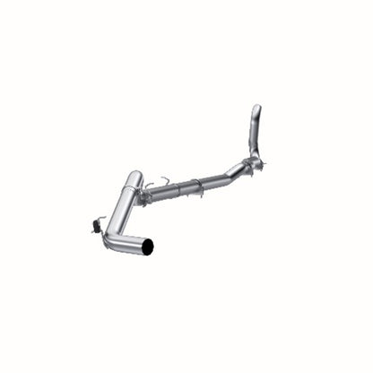 Fits 1989-93 Dodge W250 4" Exhaust System Single Side (4WD) no Muffler-S6150PLM - Turbo Back Exhaust Car Part People