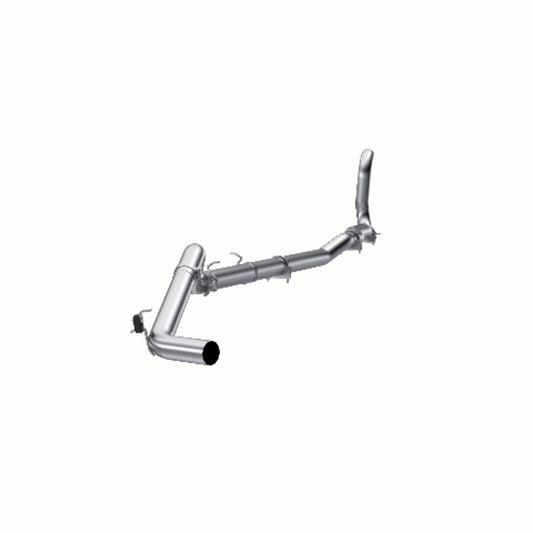 Fits 1989-93 Dodge W250 4" Exhaust System Single Side (4WD) no Muffler-S6150PLM - Turbo Back Exhaust Car Part People