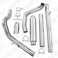 Fits 99-03 Ford F-350 Super Duty 4" Exhaust System; Single Side Exit-S6200409