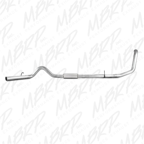 Fits 1999-2003 Ford F-350 Super Duty 4in. Exhaust System; Single Side - S6200P