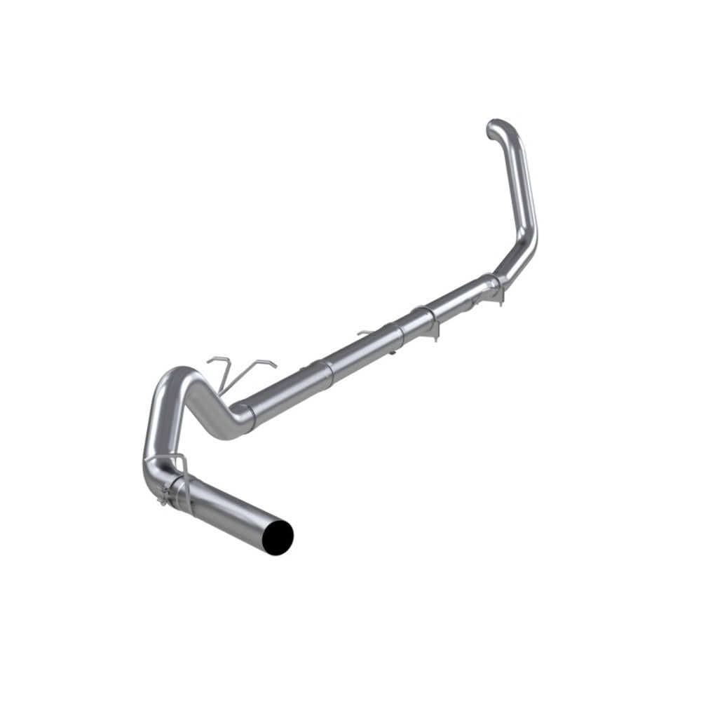 Fits 1999-03 Ford F-350 Super Duty 4" Exhaust System Single No Muffler-S6200SLM - Turbo Back Exhaust Car Part People