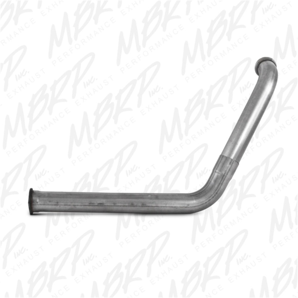 Fits 2003-07 F-250 Super Duty 4" Exhaust System Single Side Exit-S6206AL - Turbo Back Exhaust Car Part People