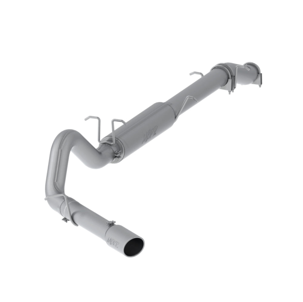 Fits 03-07 Ford F-250 SD 4" Cat Back Single Side (Stock Cat) Exit-S6208AL - Cat Back Exhaust Car Part People