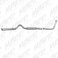 Fits 04-05 Ford Excursion 4" Exhaust System Single Side (Stock Cat) Exit-S6216AL - Turbo Back Exhaust Car Part People