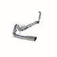 Fits 1994-1997 Ford F-350 4" Exhaust System Single Side (3" downpipe)-S6218AL - Turbo Back Exhaust Car Part People