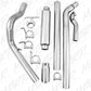 Fits 1994-1997 Ford F-350 4" Exhaust System Single Side (3" downpipe)-S6218AL - Turbo Back Exhaust Car Part People