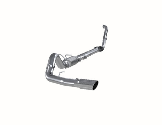 Fits 1994-1997 Ford F-350 4" Exhaust System Single Side (3" downpipe)-S6218AL - Turbo Back Exhaust Car Part People