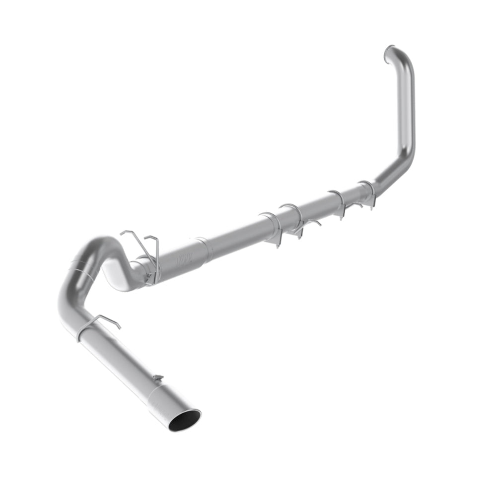 Fits 99-03 Ford F-350 Super Duty 5" Exhaust System; Single Side Exit-S62220409 - Turbo Back Exhaust Car Part People