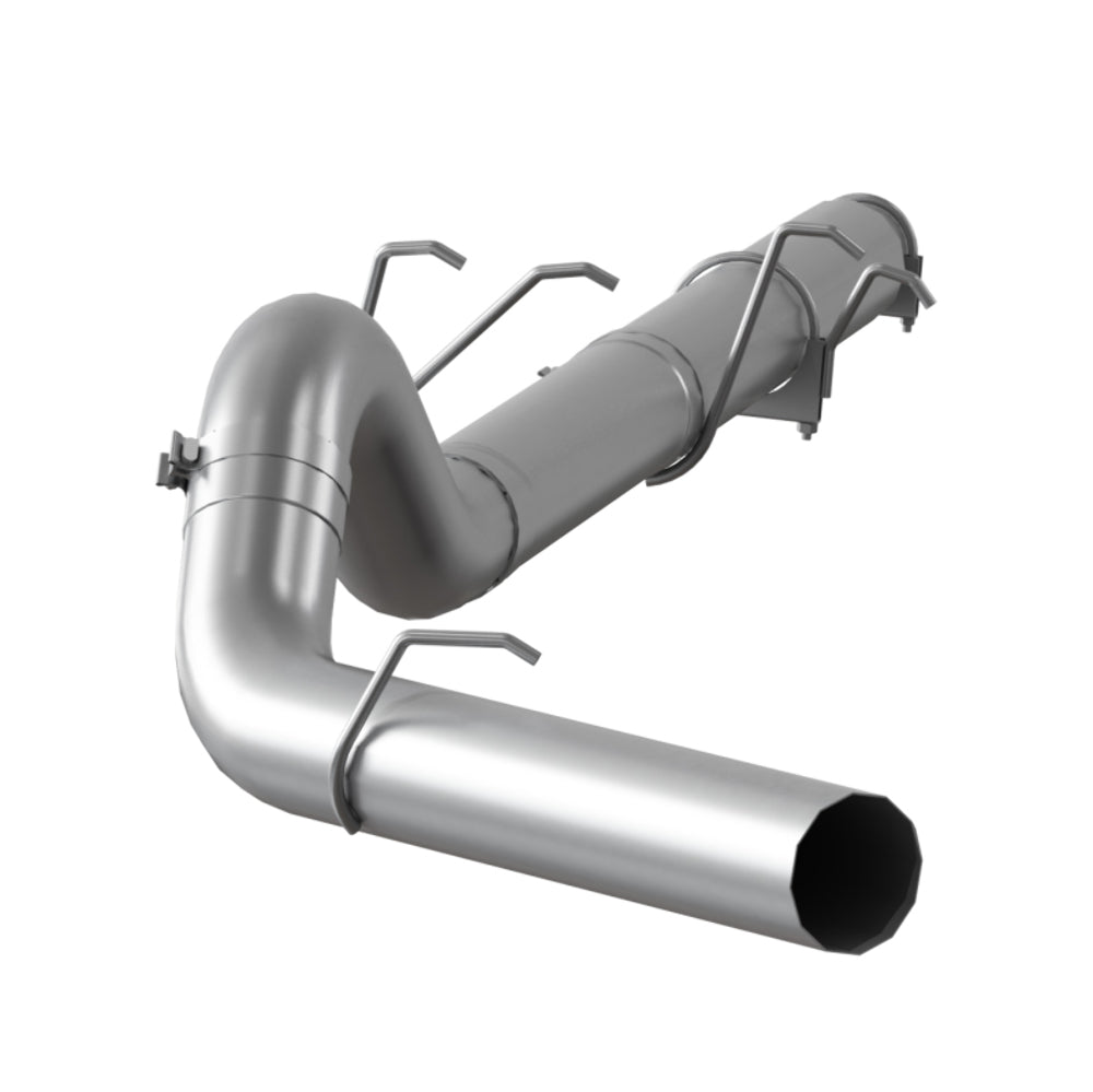 Fits 2004-2007 Ford F-250 SD 5" Cat Back Single Side Exit No Muffler-S62260PLM - Cat Back Exhaust Car Part People