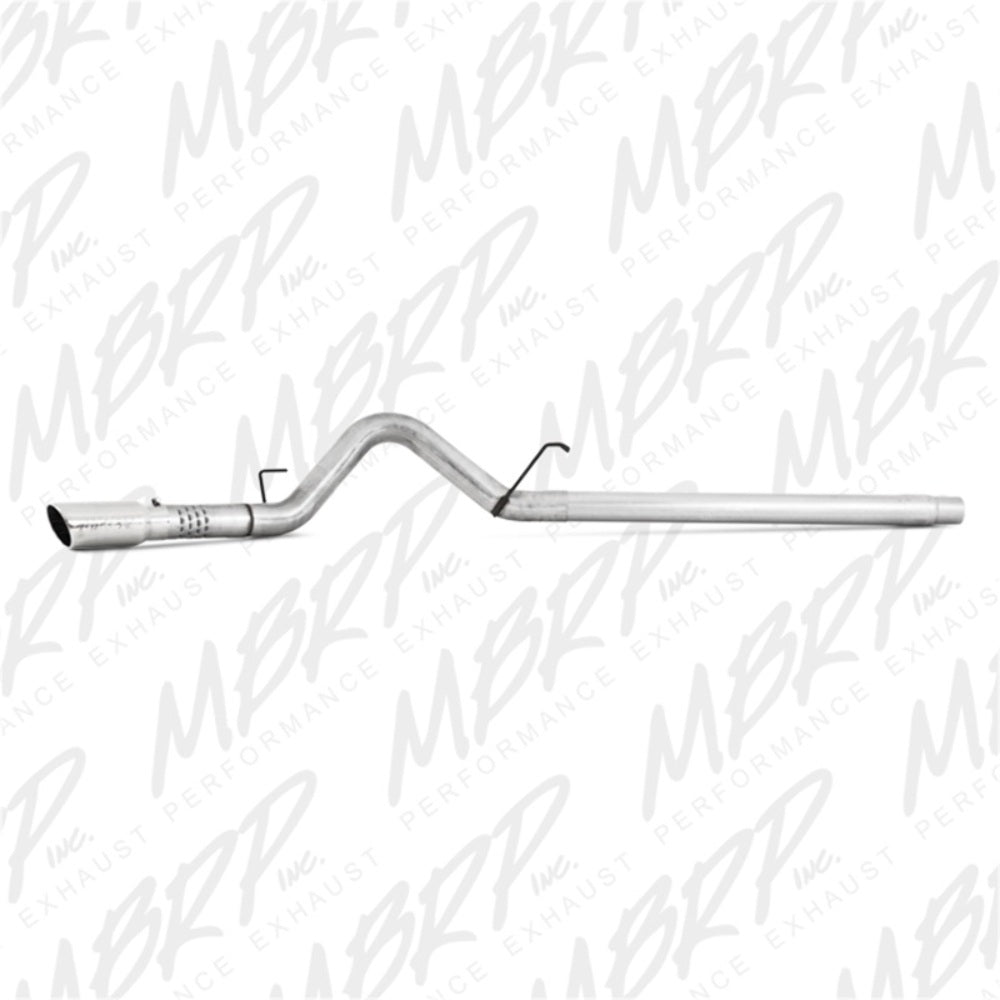 Fits 2010 Ford F-250 Super Duty 4in. Filter Back; Single Side Exit; AL - S6242AL