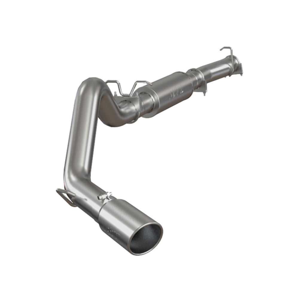 Fits 2004-2007 Ford E-350 Super Duty 4in. Cat Back; Single Side Exit; AL-S6285AL - Cat Back Exhaust Car Part People
