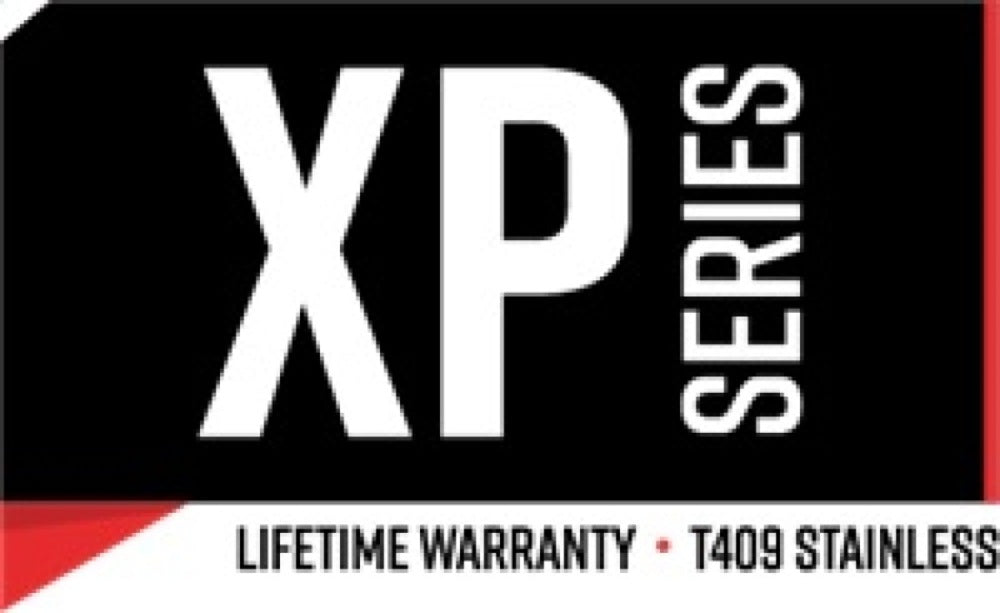 Fits 2018-23 F-250 Super Duty 4" Filter Back Single Side Dual Exit T409-S6290409