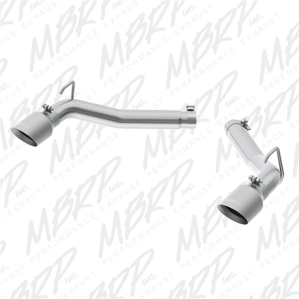Fits 2010-2015 Chevrolet Camaro 3in. Axle Back; Muffler ; T304 - S7019304
