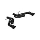 Fits 2016-2024 Chevrolet Camaro 3" Dual Axel Back, Black Coated - S7034BLK - Axle Back Exhaust Car Part People