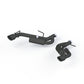 Fits 2016-2024 Chevrolet Camaro 2.5in. Axle Back; Non NPP; Black Coated-S7038BLK - Axle Back Exhaust Car Part People