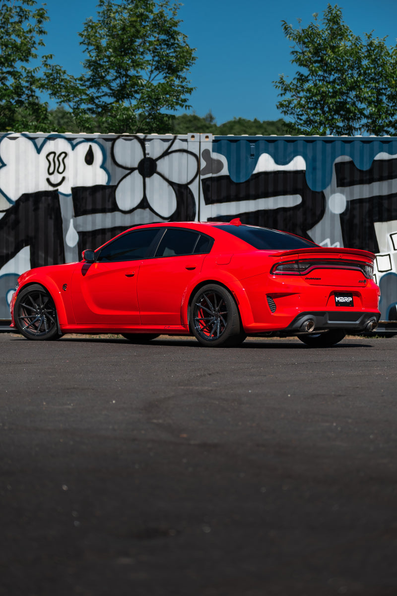 Fits 2022-2023 Dodge Charger 3in. Cat Back; Dual Rear; Dual Tips - S7117AL