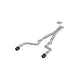Fits 2017-2023 Dodge Charger 3in. Cat Back; Dual Rear; Dual Tips - S71173CF