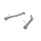 Fits 2005-10 Ford Mustang 2 1/2in. Dual Axle Back Muffler ; T304-S7202304 - Axle Back Exhaust Car Part People