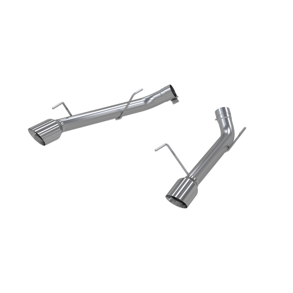 Fits 2005-10 Ford Mustang 2 1/2in. Dual Axle Back Muffler ; T304-S7202304 - Axle Back Exhaust Car Part People