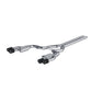 Fits 18-23 Mustang 3" Cat Back w/Quad 4" Carbon Fiber Tips Race Version-S72073CF