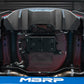 Fits 18-23 Mustang 2.5" Axle Back w/Quad 4" Dual Wall Tip Exhaust-Black-S7211BLK - Axle Back Exhaust Car Part People