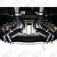 Fits 18-23 Mustang 2.5" Axle Back w/Quad 4" Dual Wall Tip Exhaust-Black-S7211BLK - Axle Back Exhaust Car Part People