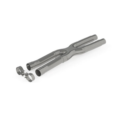 Fits 2019-2020 Ford Mustang 2.5in. Resonator  X-Pipe; T409 - S7213409