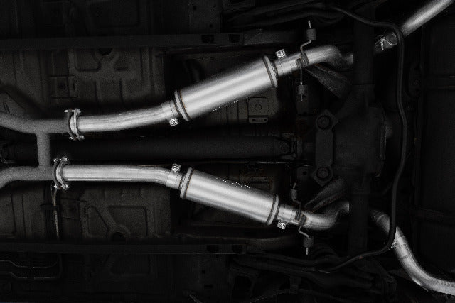 Fits 1999-03 Ford Mustang 2.5" Cat Back; Dual Split Rear; 3.5" tips; AL-S7221AL