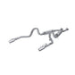 Fits 1999-03 Ford Mustang 2.5" Cat Back; Dual Split Rear; 3.5" tips; AL-S7221AL