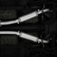 Fits 04 Ford Mustang 2.5" Cat Back Dual Split Rear 3.5" Black tips AL-S7221ALBT - Cat Back Exhaust Car Part People