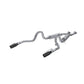 Fits 04 Ford Mustang 2.5" Cat Back Dual Split Rear 3.5" Black tips AL-S7221ALBT