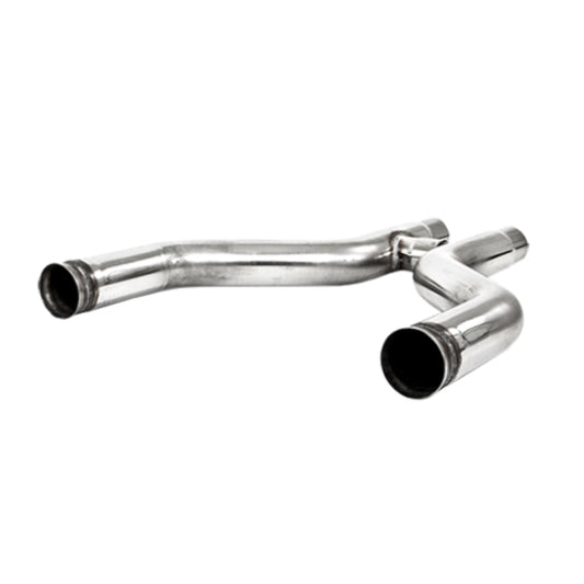 Fits 2011-2014 Ford Mustang 3in. H-Pipe; (use with factory cats); T409-S7263409 - Tailpipe Car Part People