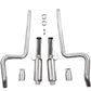 Fits 2011-14 Mustang 3" Cat Back Dual Split Rear Race Version T-409 S/S-S7264409 - Cat Back Exhaust Car Part People