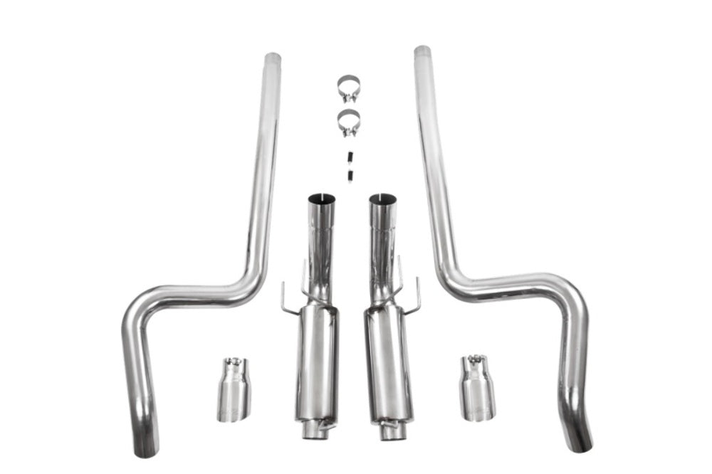 Fits 2011-14 Mustang 3" Cat Back Dual Split Rear Race Version T-409 S/S-S7264409 - Cat Back Exhaust Car Part People