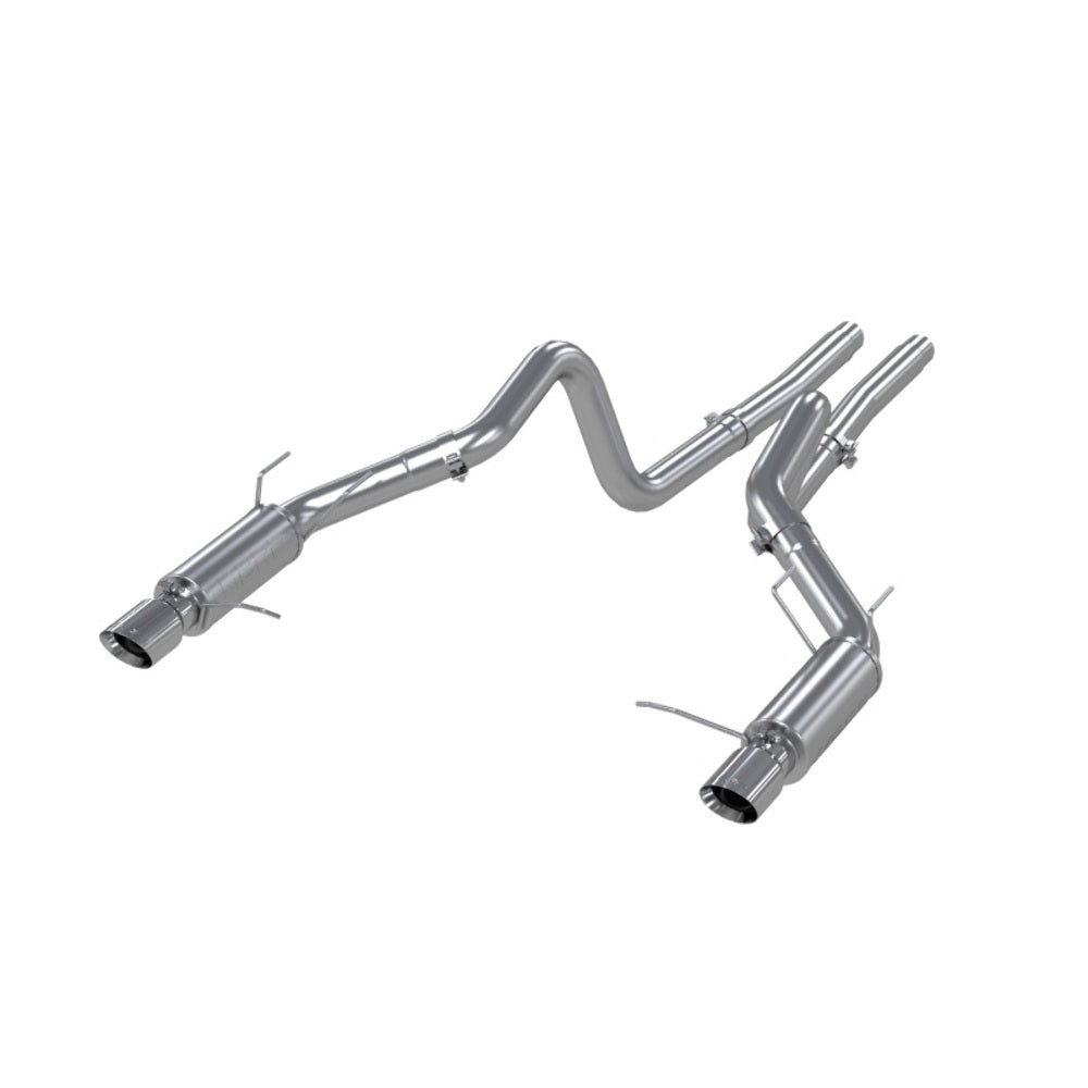 Fits 2011-12 Ford Mustang 3" Cat Back; Dual Split Rear; Race Version; AL-S7264AL - Cat Back Exhaust Car Part People