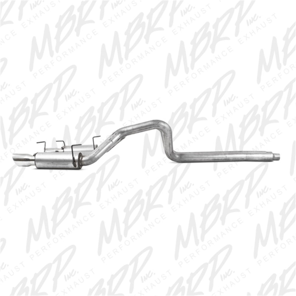 Fits 2007-10 Ford Mustang 3" Cat Back; Dual Split Rear; Race Version; AL-S7270AL - Cat Back Exhaust Car Part People
