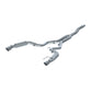 Fits 15-24 Mustang 3" Cat Back Dual Split Rear Street Version 4.5" tips-S7274409