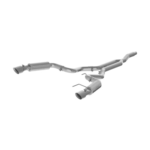 Fits 2015-24 Mustang 3" Cat Back Dual Split Rear Race Version 4.5" tips-S7275409