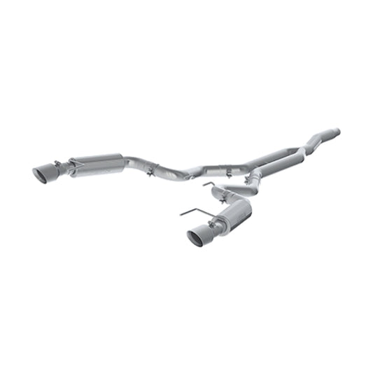 2015-2026 Ford Mustang Cat Back Exhaust System Dual Split Rear 3" 2.3L S7275AL