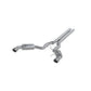 Fits 15-17 Mustang 3" Cat Back Dual Split Rear Street Version 4.5" tips-S7277AL