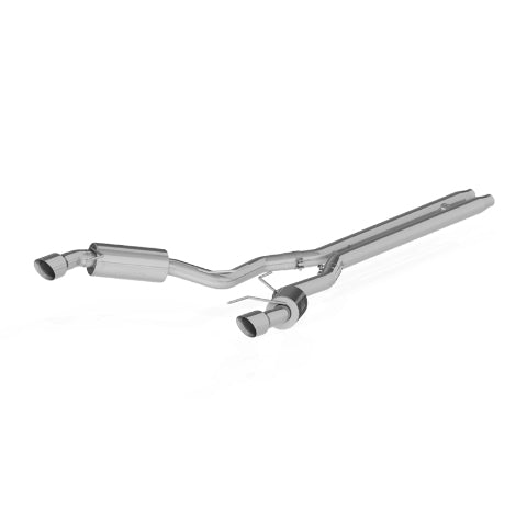 Fits 15-17 Mustang 3" Cat Back Dual Split Rear Street Version 4.5" tips-S7277AL