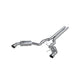 Fits 15-17 Mustang 3" Cat Back Dual Split Rear Street Version 4.5" tips-S7277AL