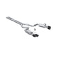 Fits 24 Mustang 3" Cat Back w/Quad 4" Carbon Fiber Tips Street Version-S72803CF