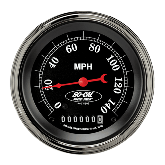 So-Cal 3 3/8" Speedometer SC55SLC