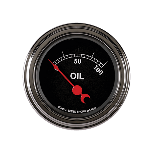 So-Cal 2 1/8" Oil Pressure SC81SLC