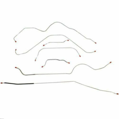 Complete Brake Line Kit For 56 Ford Thunderbird w/Power Brakes 7 Piece Steel SCK5602OM - Complete Brake Line Kit Car Part People