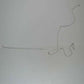 1966 Ford Thunderbird Fuel Line Kit 2 Piece 3/8 Tank to Pump Fuel Set -SGL6601SS