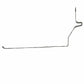 1962-63 Ford Thunderbird Intermediate Brake Line w/ Rear Brake Hose - SIN6201SS
