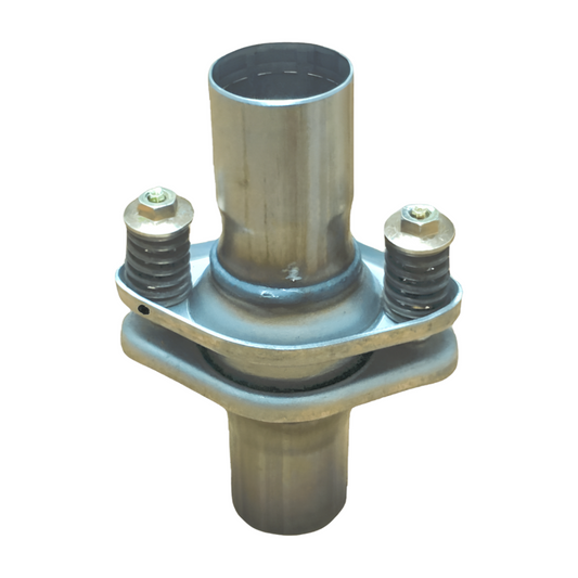 Jones Exhaust SJ134 Universal Spherical Joint w/Spring Bolt, 1 3/4 in. ID x 6 in. L - Exhaust Connectors Car Part People